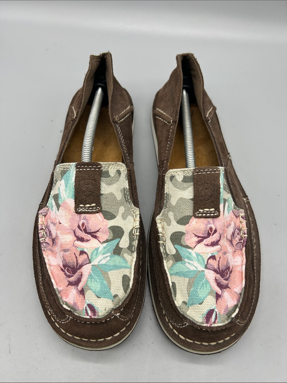 Women's Ariat floral cruisers leather size 9.5 - Picture 3 of 7